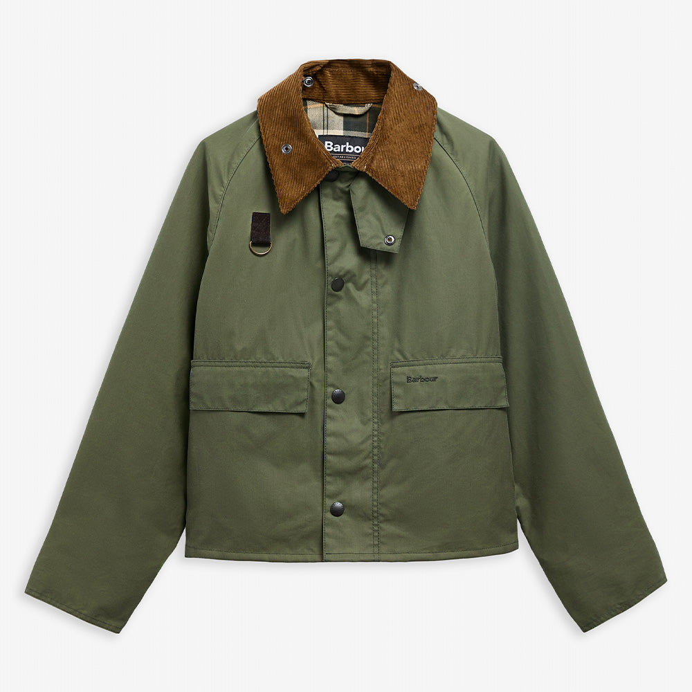 Barbour - Veste Spey Wax - Light Moss – Merci Paris