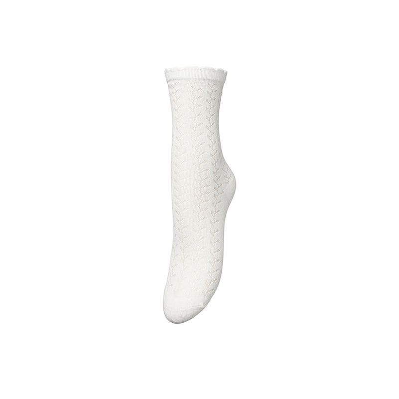 Becksöndergaard - Chaussettes Leofa Cotta - Blanc