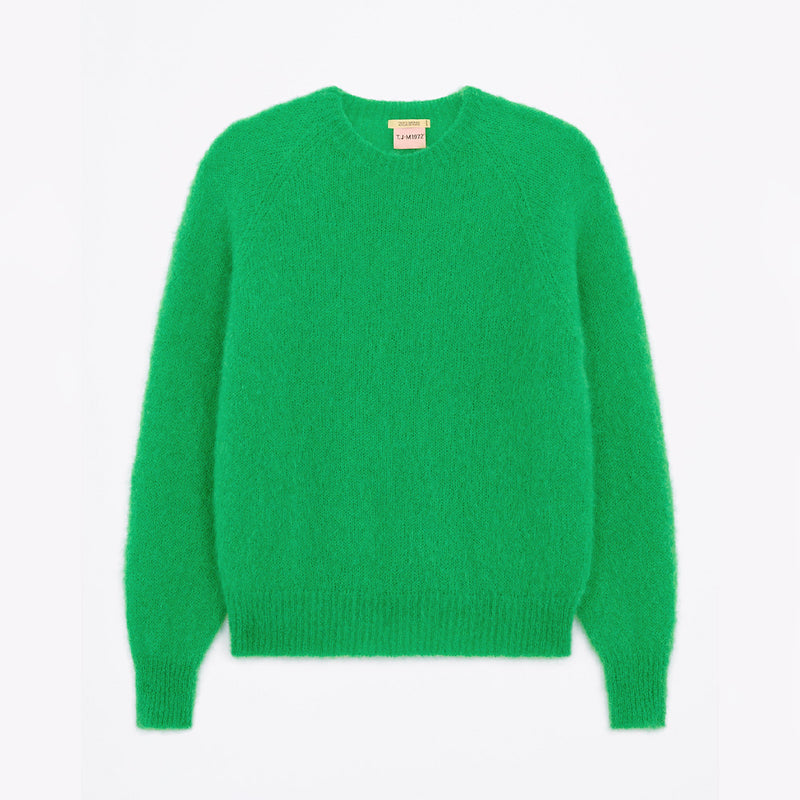 Tricots Jean Marc - Pull Anouch Col Rond - Vert