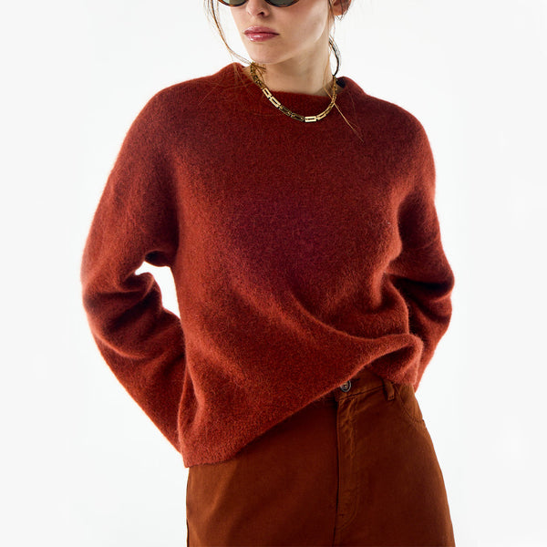 Belle Pièce - Pull Kipling - Ocre Rouge