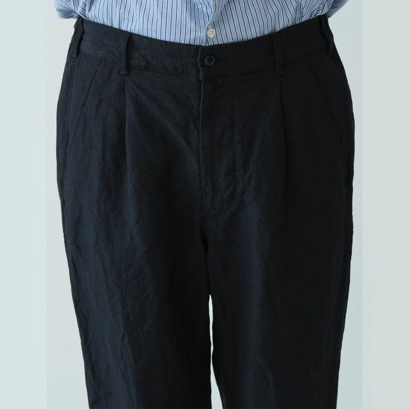 Sage de Cret - Pantalon Pinces Oxford - Marine