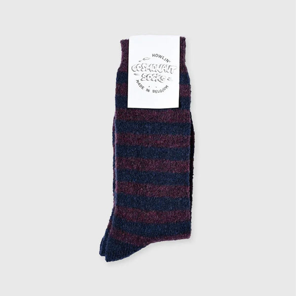 Howlin' - Chaussettes Cosmonaut -  Bleu et Violet