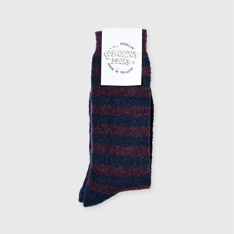 Howlin' - Chaussettes Cosmonaut -  Bleu et Violet