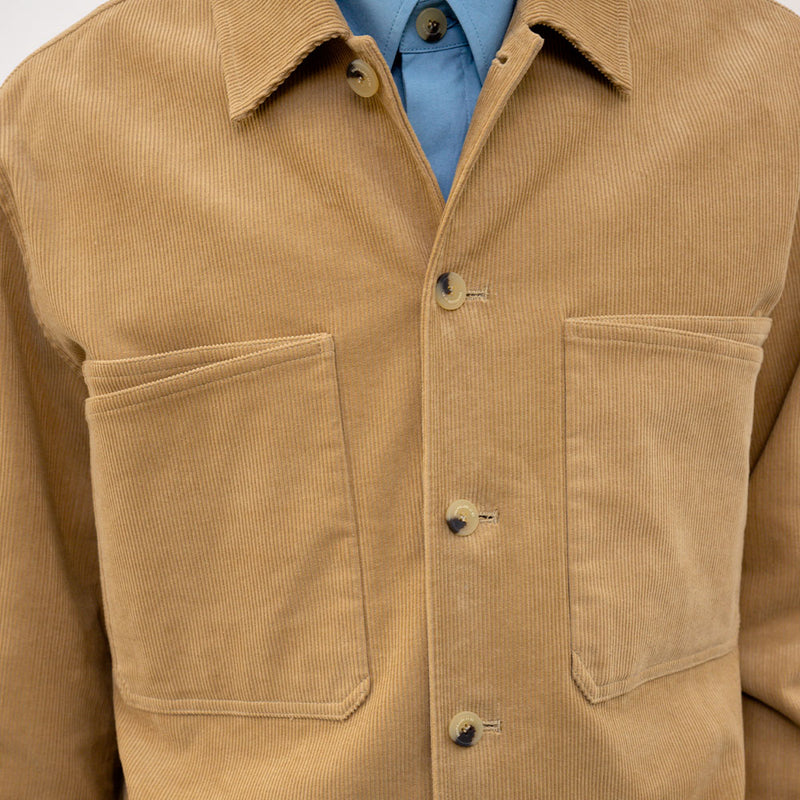 Le 17 septembre - Veste Corduroy Layered - Camel