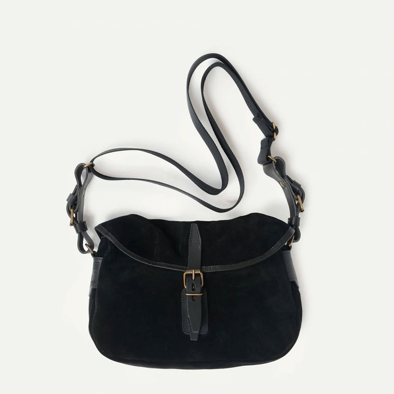 Bleu de Chauffe -  Sac Musette XS - Noir