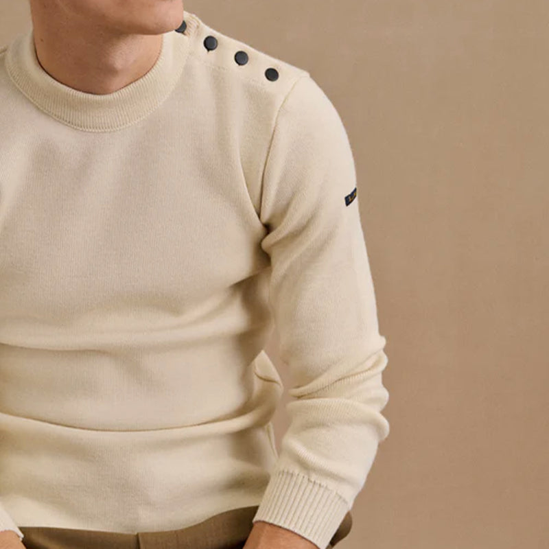 Le Minor - Pull Marin - Ecru