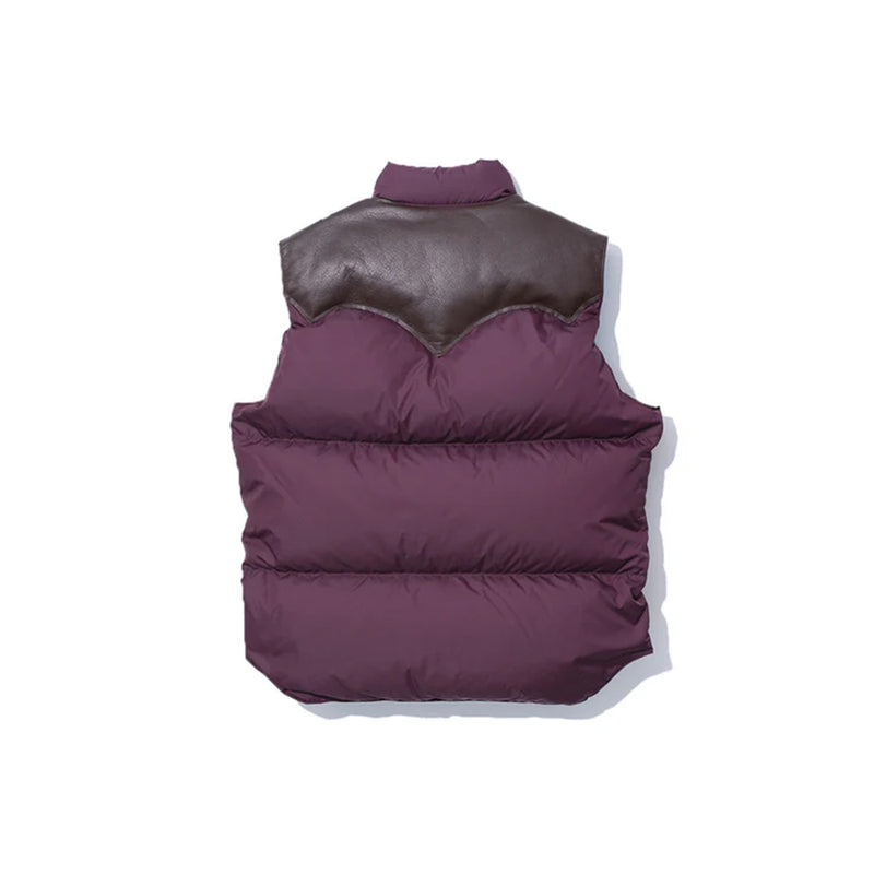 Rocky Mountain - Veste Down sans manches - Prune
