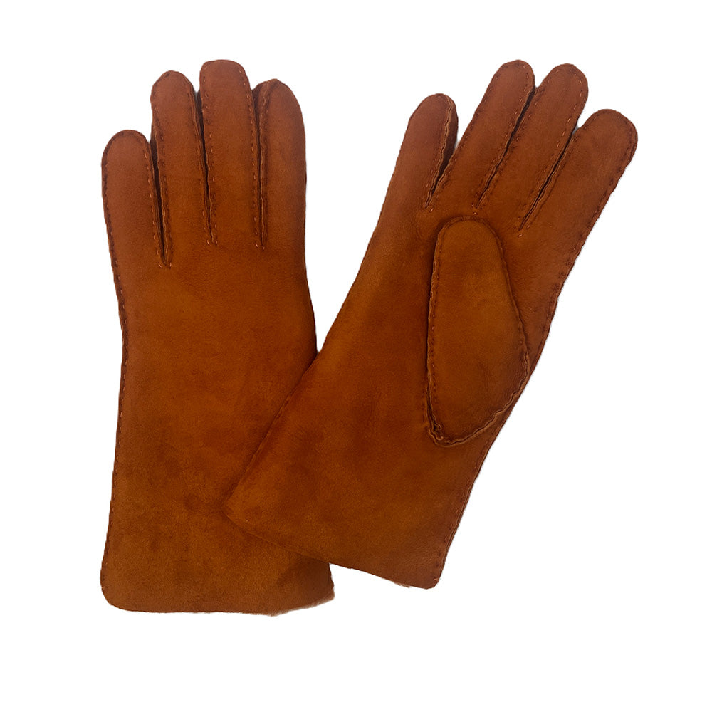 Milona - Gants Mouton - Orange Persia