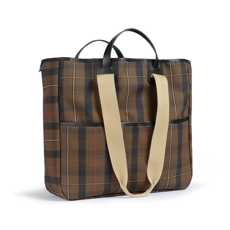 Bleu de Chauffe -  Cabas Musette Meline - Tartan