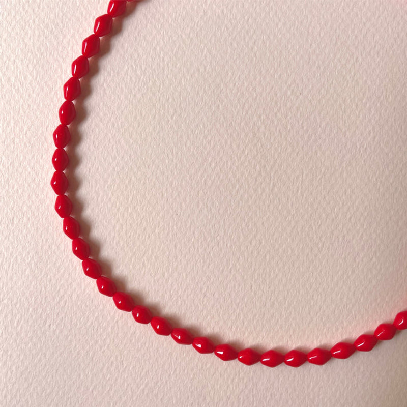 Project Bon - Collier Vermell - Rouge