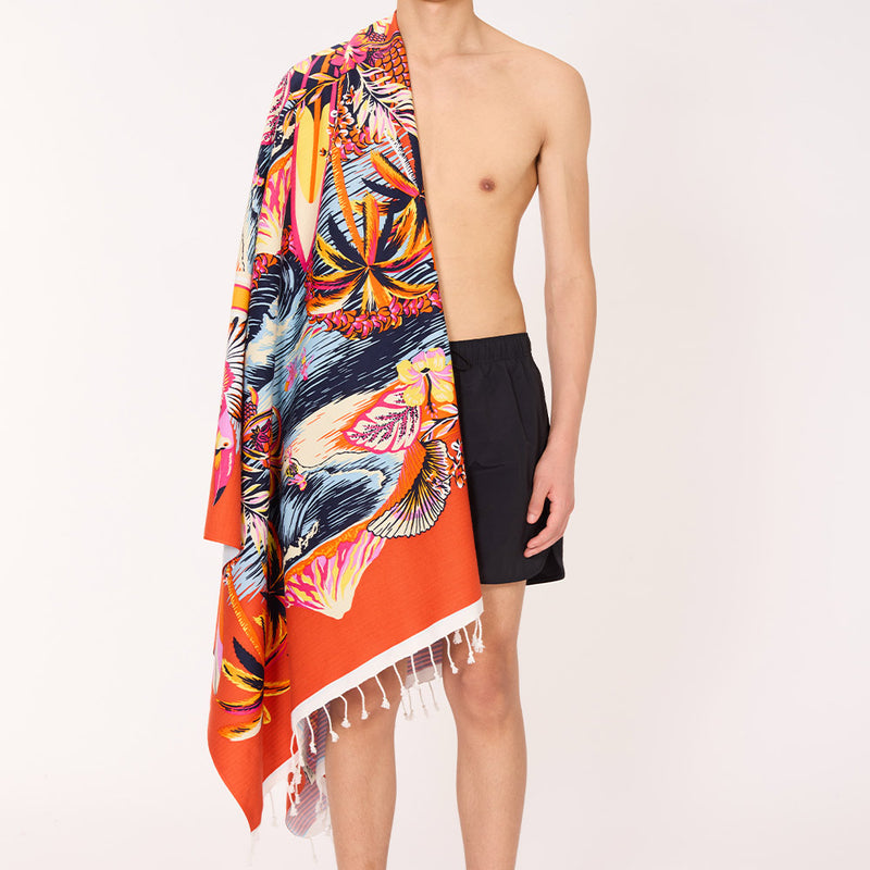 Inoui Editions - Fouta Hawai - Orange