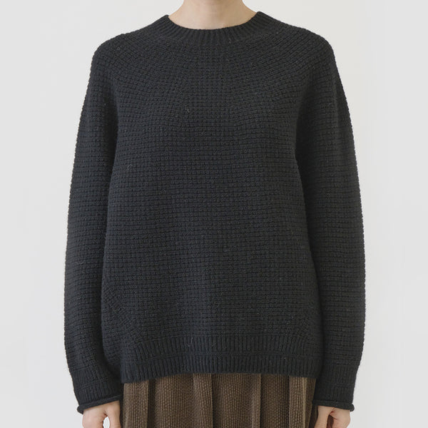 Pas de Calais -  Maille Laine Cachemire - Noir