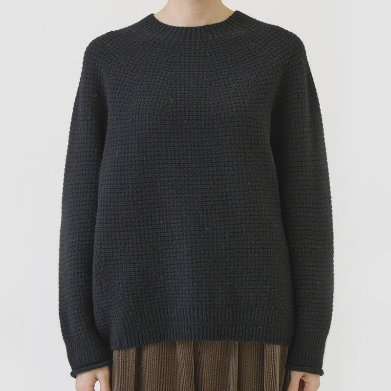 Pas de Calais -  Maille Laine Cachemire - Noir