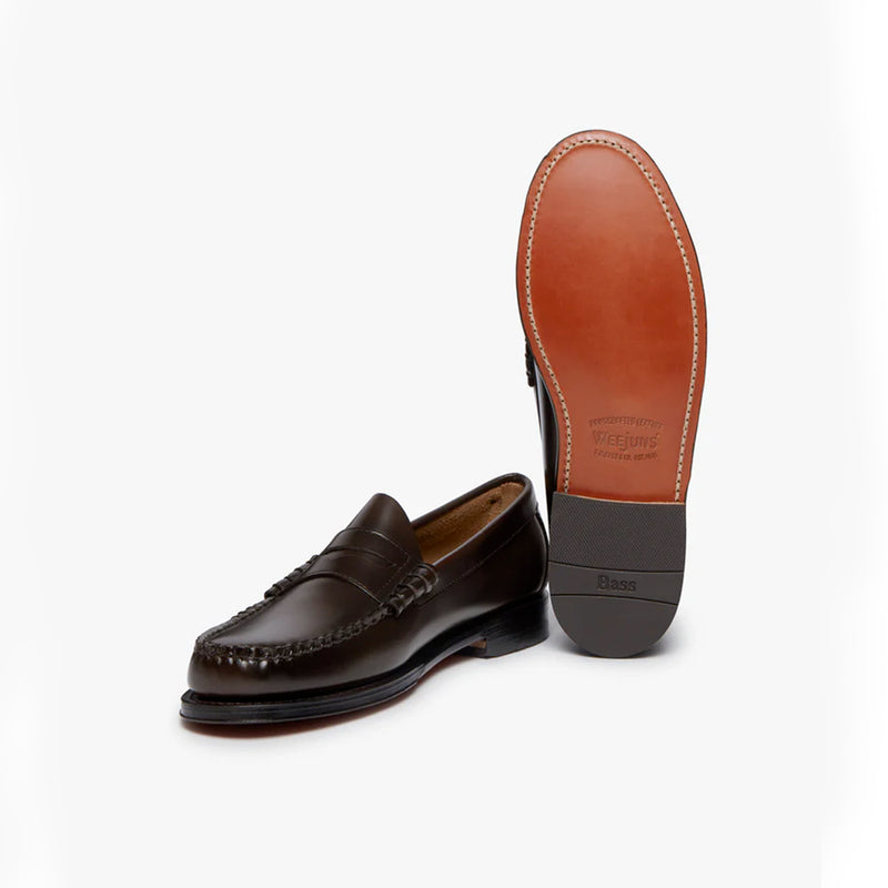 GH Bass - Mocassins Weejuns Penny - Chocolat