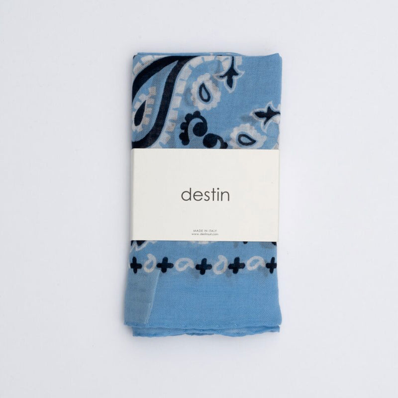 Destin - Bandana - Bleu ciel