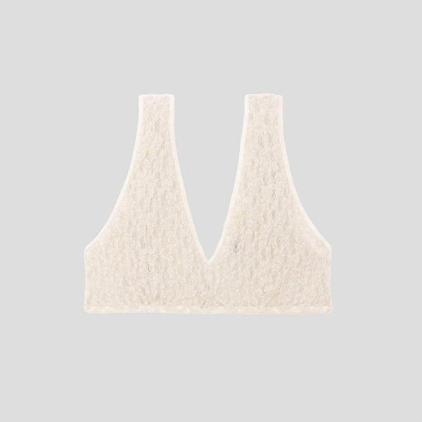 Baserange - Bralette Crescent - Blanc