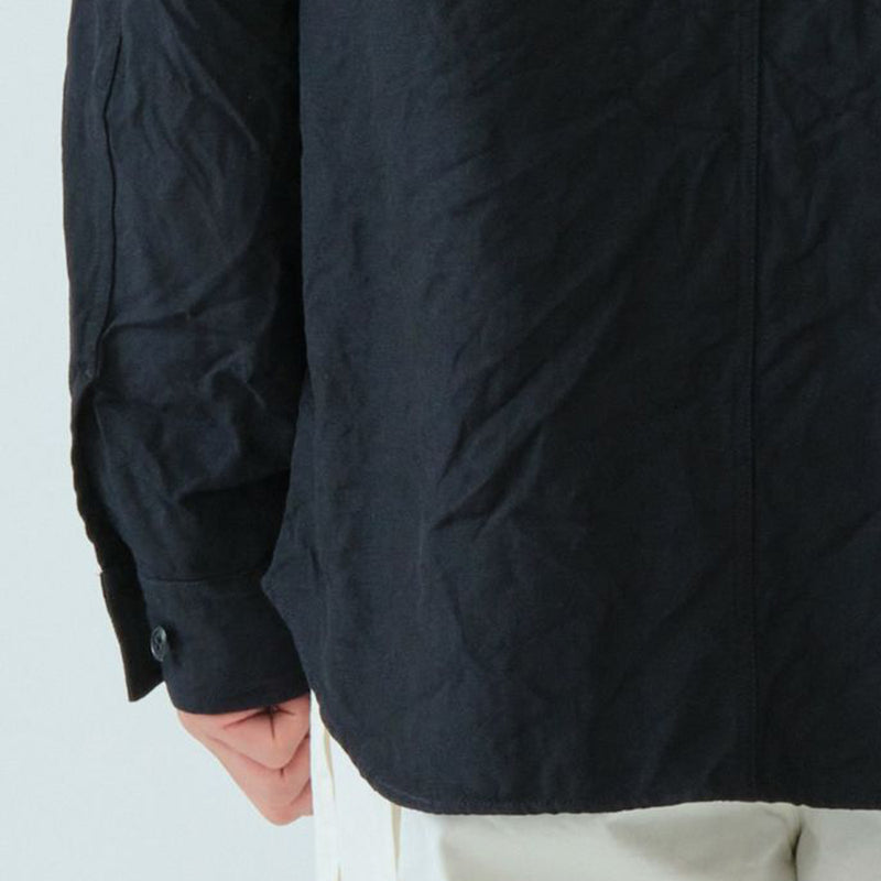 Sage de Cret - Veste Chemise Oxford - Marine