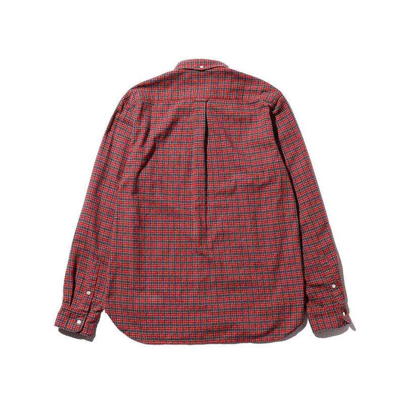 Beams Plus - Chemise Mini Plaid Flannel - Rouge