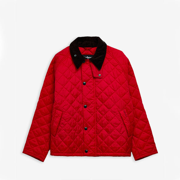 Barbour - Veste Transport Quilted - Rouge