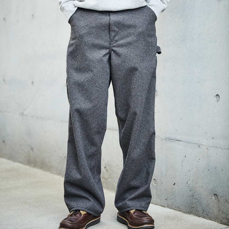 OrSlow - Pantalon Houndstooth Dad Painter - Marron