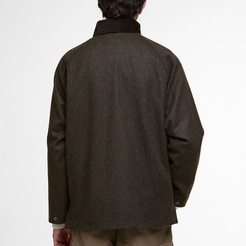 Barbour - Veste Bedale Laine - Olive
