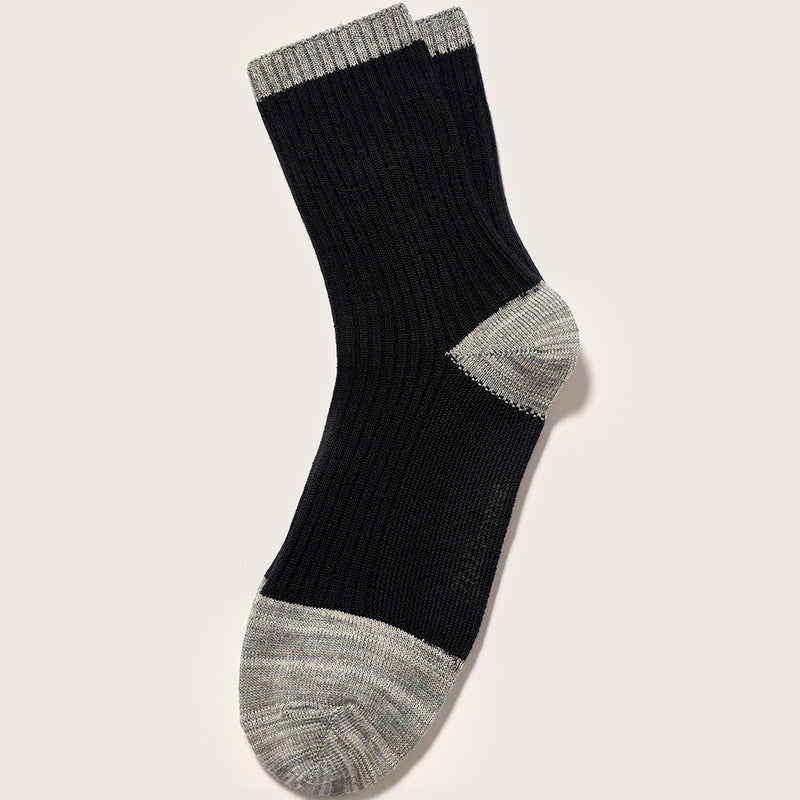 Bellerose - Chaussettes Baudy - Noir/Gris