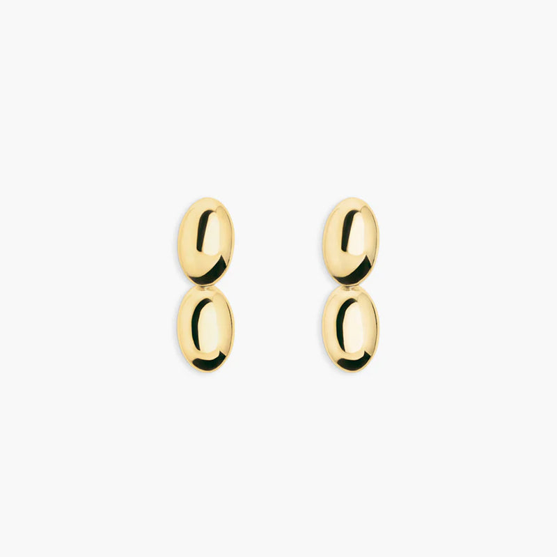 Ragbag - Boucles d'oreilles Oval Emberly - Gold