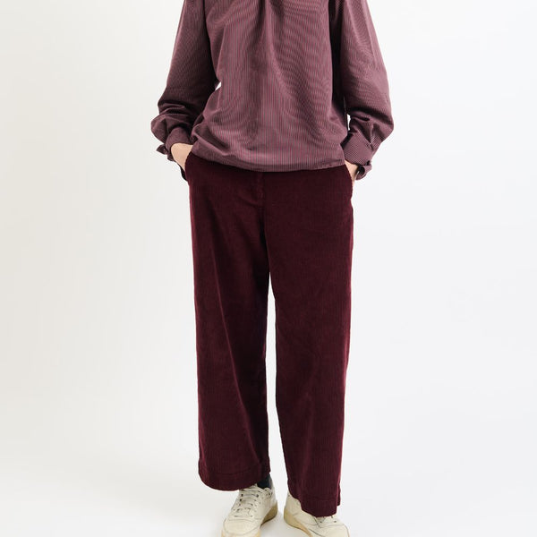 Belle Pièce - Pantalon Wells - Vin