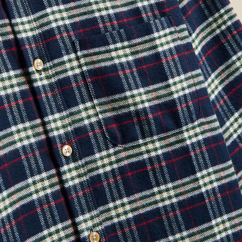 Portuguese Flannel - Chemise Lamo - Bleu