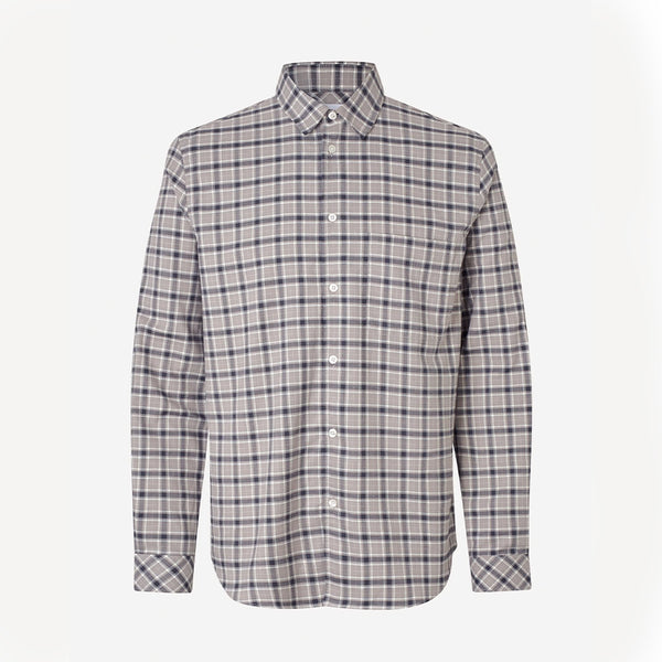 Samsoe Samsoe - Chemise Saliam NJ - Elephant Skin