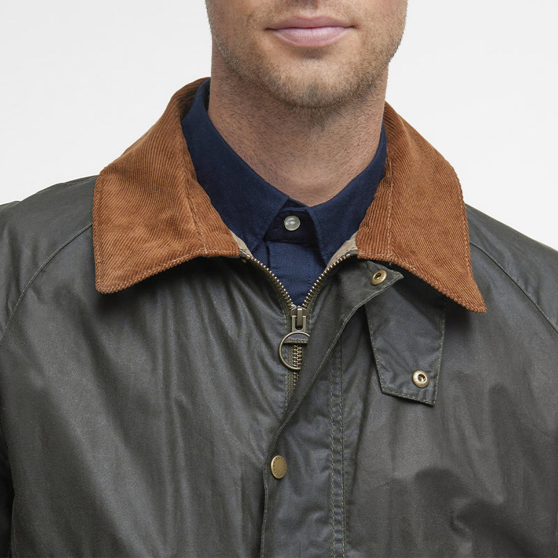 Barbour - Veste Ashby Wax - Olive