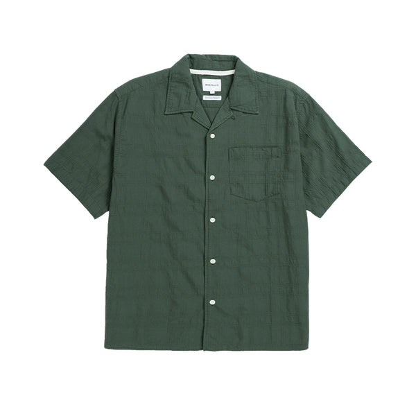 Norse Projects - Chemise Carsten Dobby - Vert