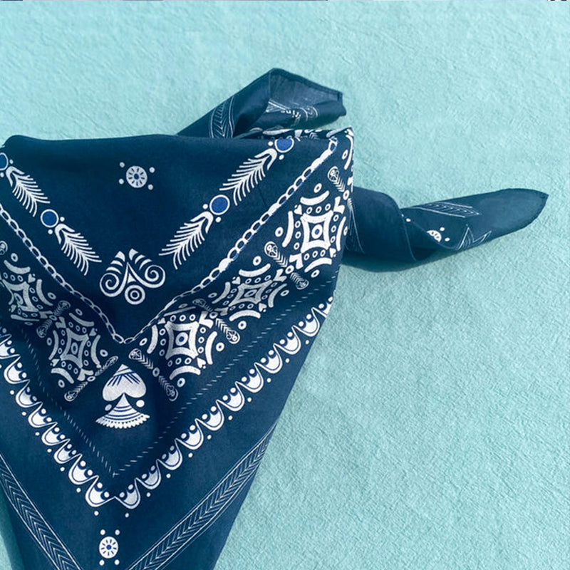 Atelier Peregrine - Bandana Breizh - Encre