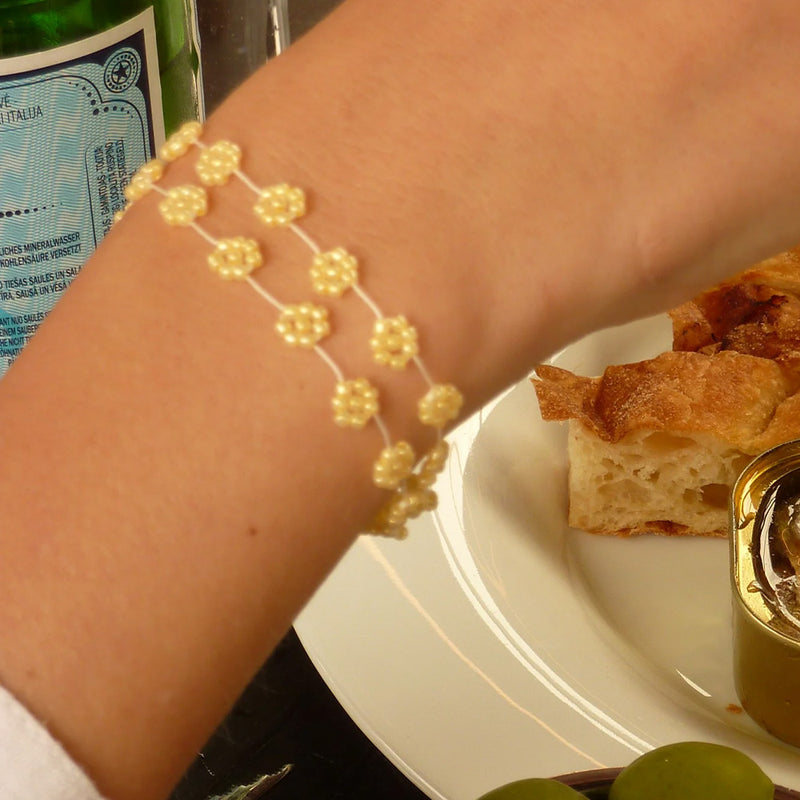 Labro - Bracelet Fiori N°52 - Limoncello
