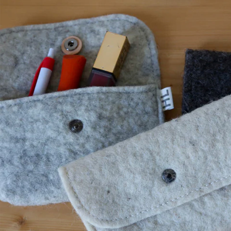 Héloise Levieux - Pochette de Sac - Gris Clair