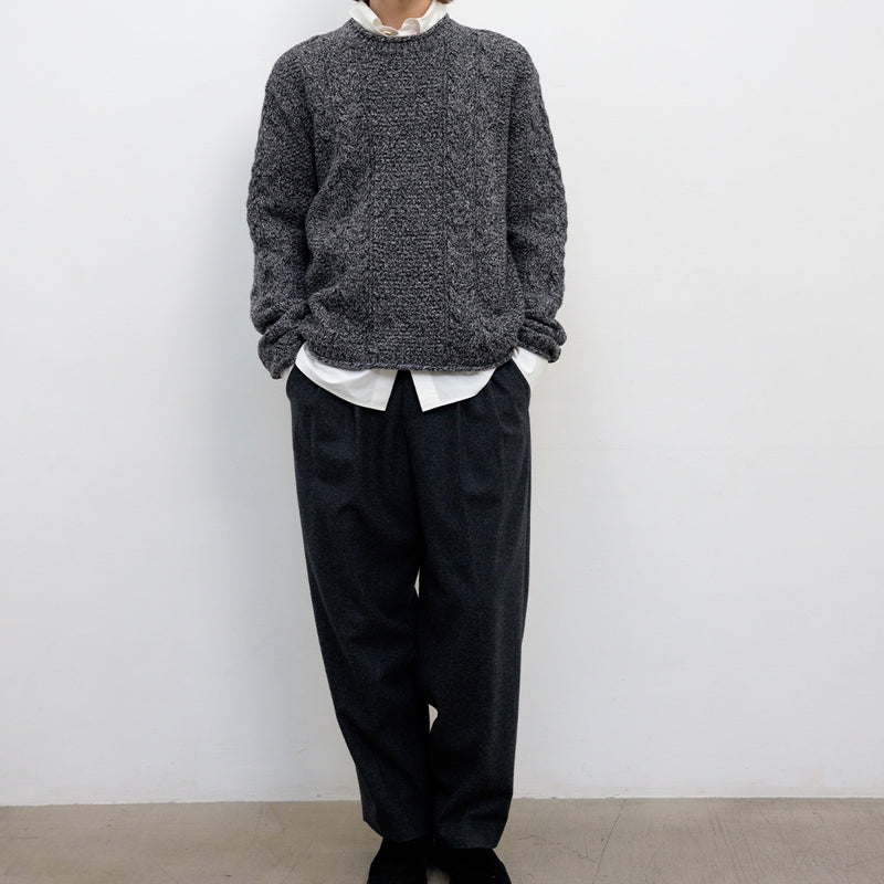 Le 17 septembre - Pantalon Two Tuck - Gris