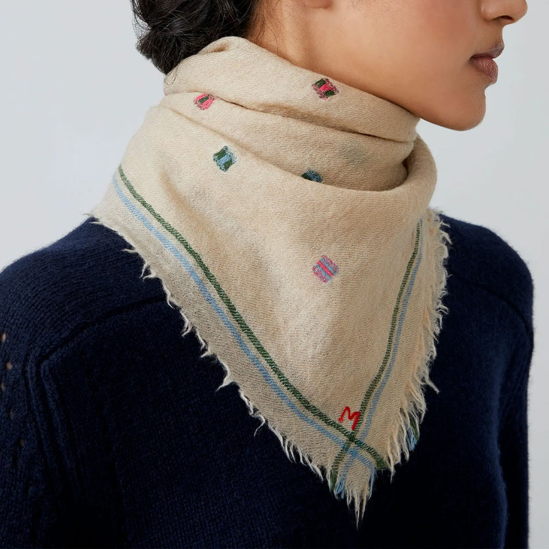 Moismont - Foulard Chelsea N°815 - Vert British