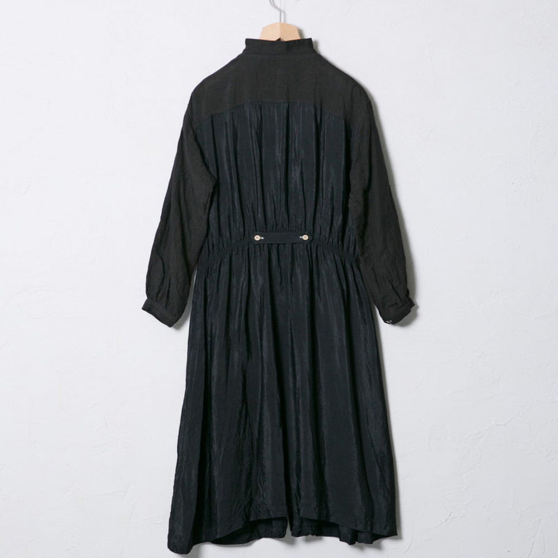 Vlas Blomme - Robe vintage - Noir