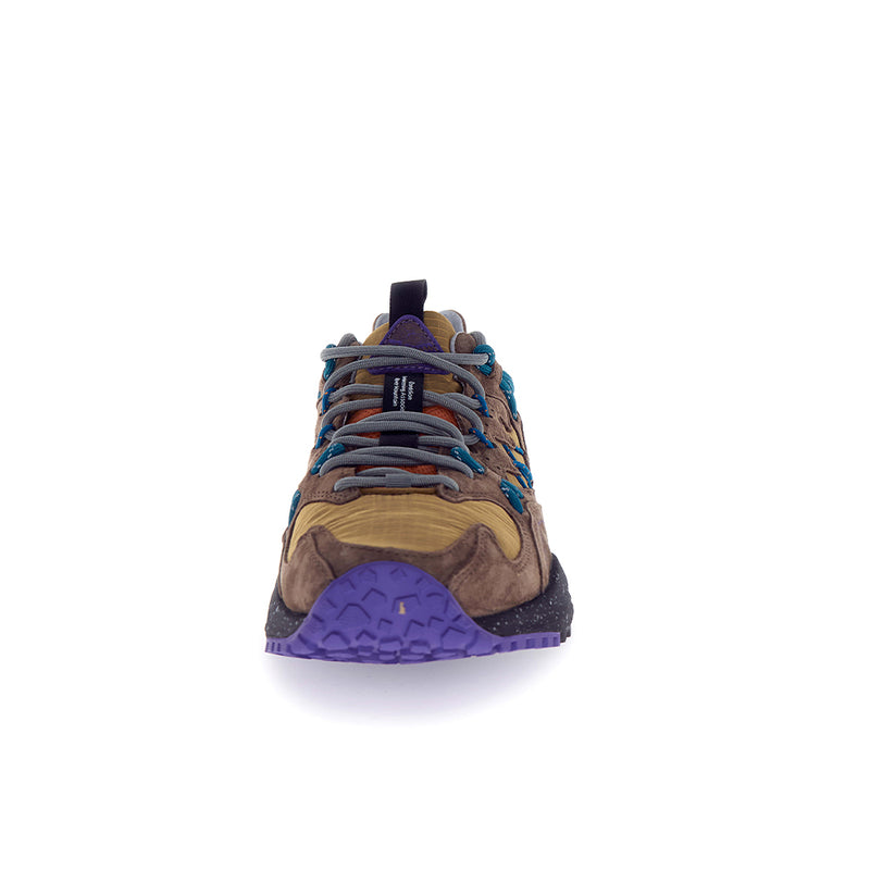 Flower Mountain - Baskets Yamabushi Uni Suede Nylon - Gris foncé