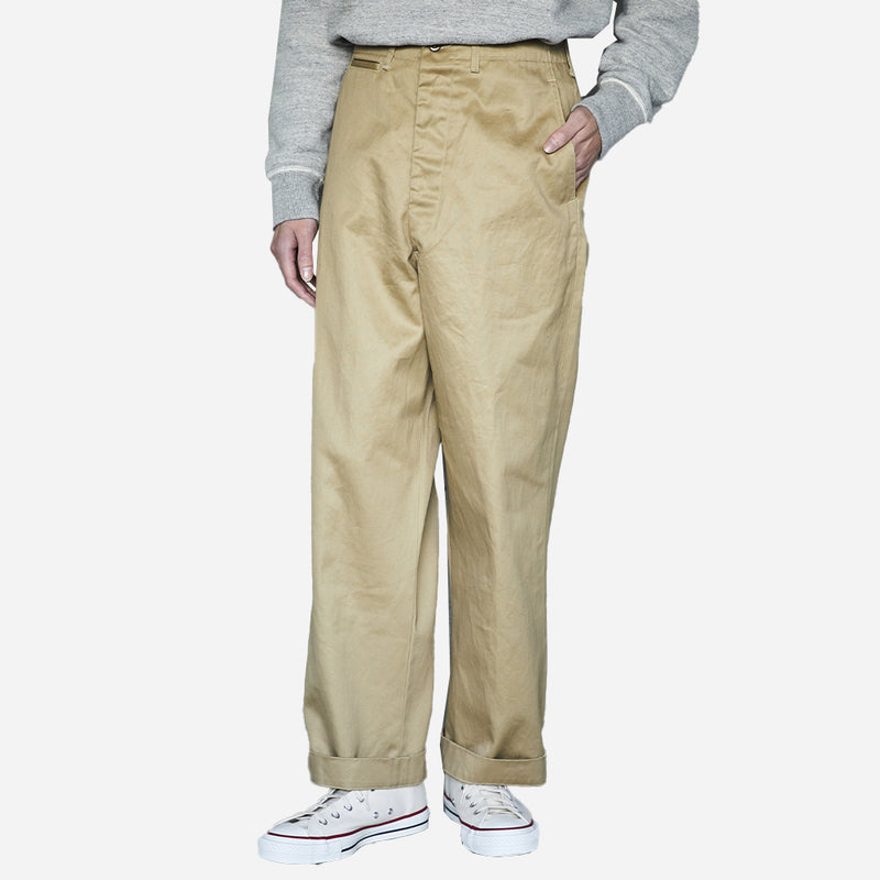 Pantalon best sale militaire beige