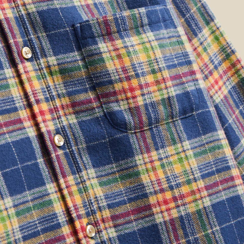 Portuguese Flannel - Chemise Olissipo - Bleu