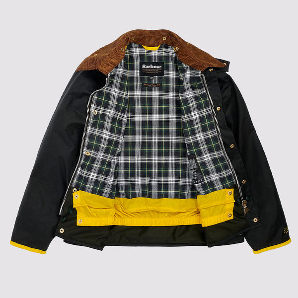 Flower Mountain - Veste Barbour x Flower Mountain - Jaune