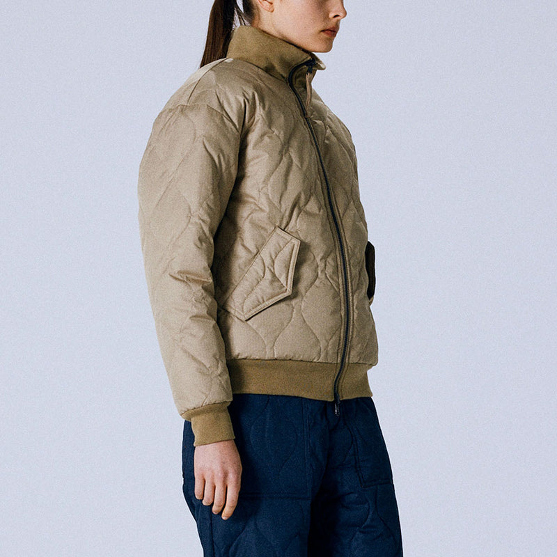 Taion - Veste Military Reversible Down - Beige