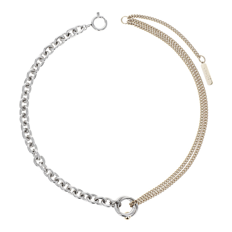 Justine Clenquet - Collier Faith - Gold Palladium