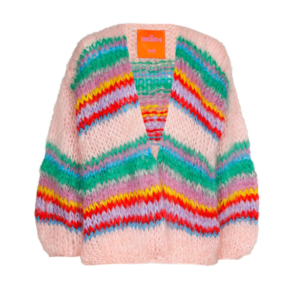 Les Tricots D'o - Cardigan Eloise - Rose