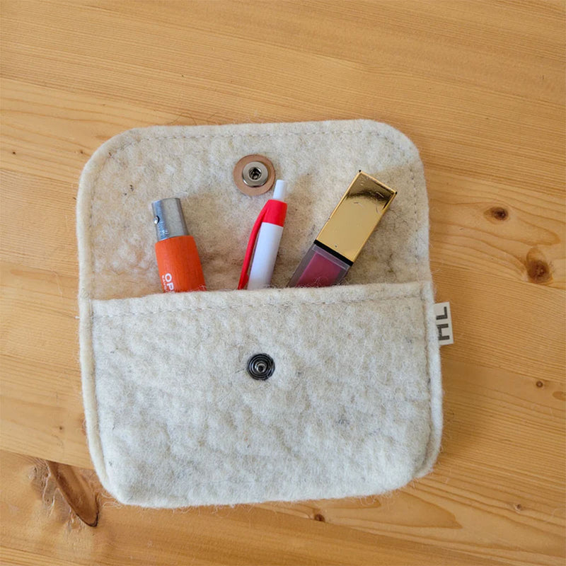 Héloise Levieux - Pochette de Sac - Avoine