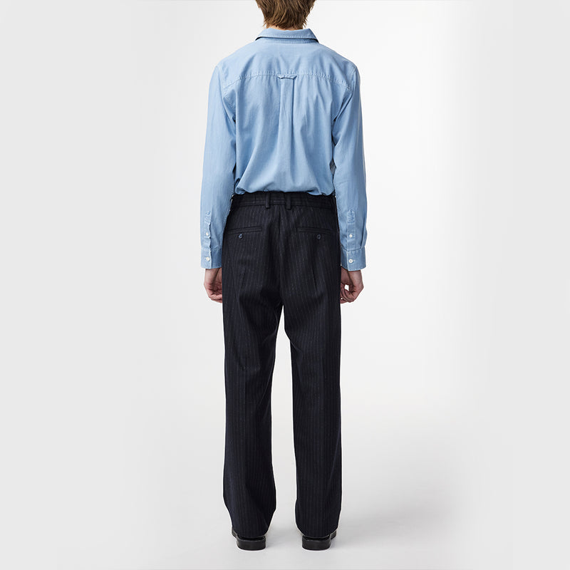 NN07 - Pantalon Kay - Marine Rayures