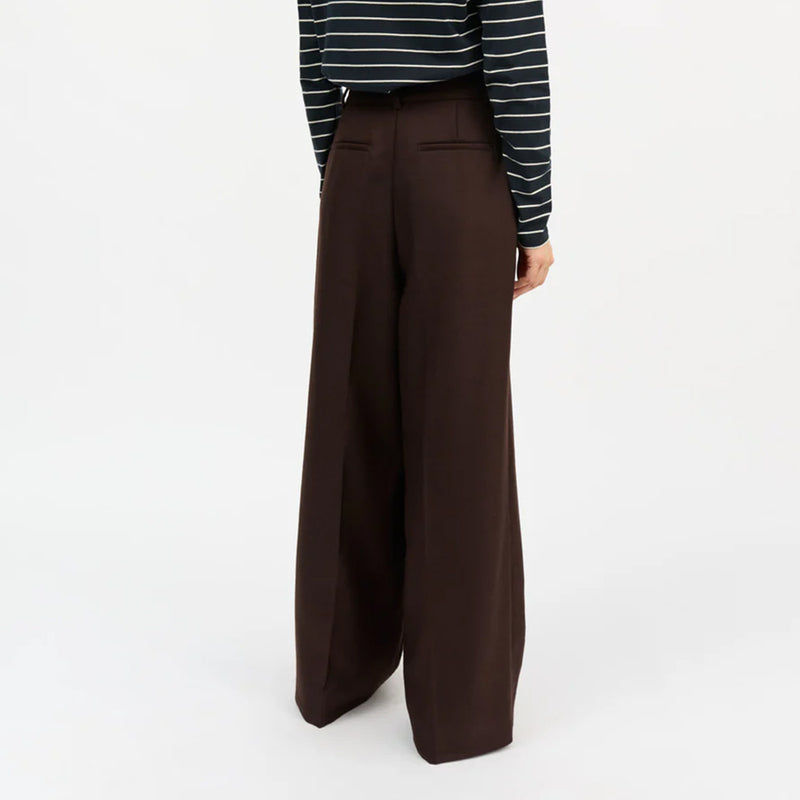 Skall Studio - Pantalon Emmerson - Marron Foncé