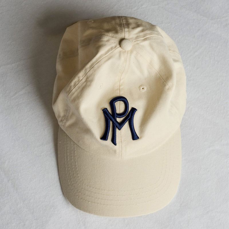 Merci - Casquette MP - Ecru & Marine