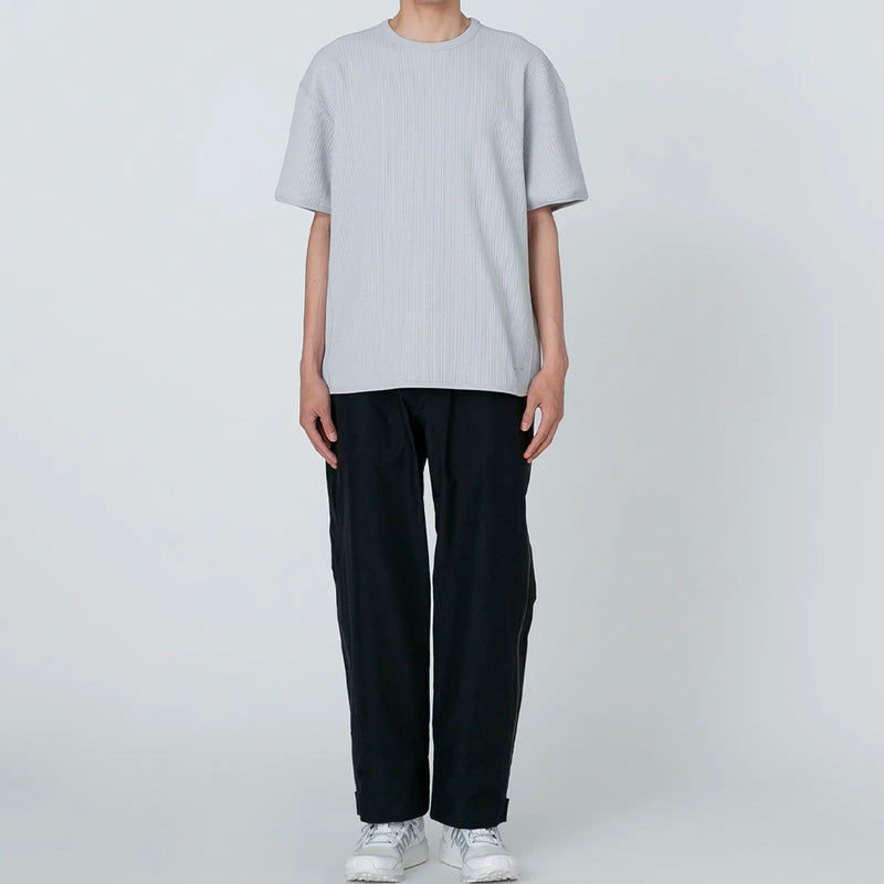 Snow Peak - T-Shirt Dry Waffle - Gris clair